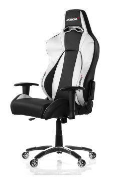 AKRacing Premium V2 Sedia da gaming per PC Seduta imbottita Nero, Grigio