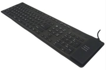 Mediacom Soft Keyboard tastiera Casa USB + PS/2 Nero