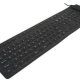 Mediacom Soft Keyboard tastiera USB + PS/2 Nero 3