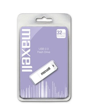 Maxell PASTEL32GO-854749 unità flash USB 32 GB USB tipo A 2.0 Bianco
