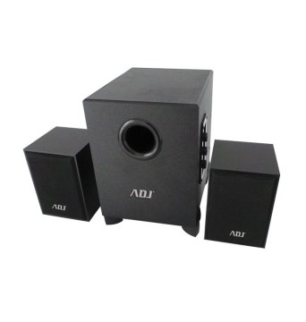 Adj SP803 set di altoparlanti 19 W Universale Nero 2.1 canali 4 W