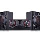 LG CJ65 set audio da casa Mini impianto audio domestico Nero, Rosso 5
