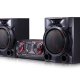 LG CJ65 set audio da casa Mini impianto audio domestico Nero, Rosso 6