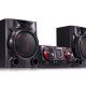 LG CJ65 set audio da casa Mini impianto audio domestico Nero, Rosso 9