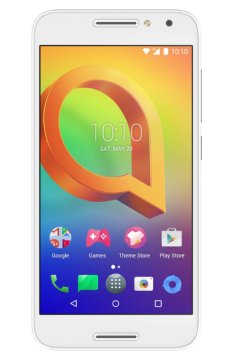 Alcatel A3 12,7 cm (5") Android 6.0 4G Micro-USB 1,5 GB 16 GB 2460 mAh Bianco