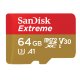 SanDisk Extreme 64 GB MicroSDXC UHS-I Classe 10 2