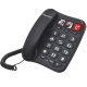 New Majestic PHF-BILLY 201 Telefono analogico/DECT Nero 2