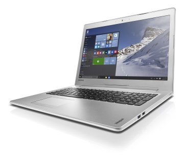 Lenovo IdeaPad 510 Computer portatile 39,6 cm (15.6") Full HD Intel® Core™ i7 i7-7500U 12 GB DDR4-SDRAM 2 TB HDD NVIDIA® GeForce® 940MX Wi-Fi 5 (802.11ac) Windows 10 Home Bianco