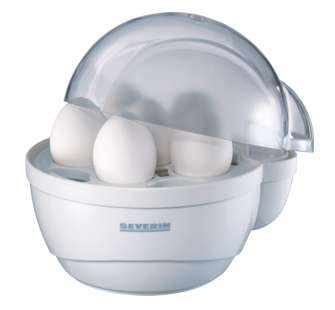 Severin EK 3050 Pentolino per uova 6 uovo/uova 400 W Bianco