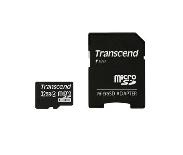 Transcend TS32GUSDHC4 memoria flash 32 GB MicroSDHC Classe 4
