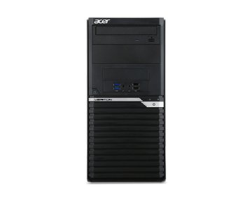 Acer Veriton M VM2640G Intel® Core™ i3 i3-6100 4 GB DDR4-SDRAM 1 TB HDD Windows 10 Pro Tower PC Nero