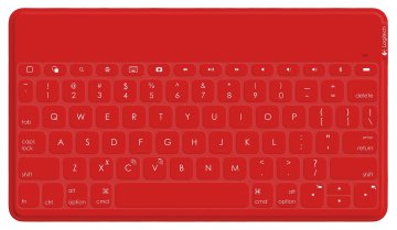 Logitech Keys-To-Go QWERTY Italiano Bluetooth Rosso
