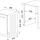 Franke FDW 612 E5P A+ A scomparsa totale 12 coperti 3