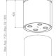 FABER S.p.A. ZOOM Cappa aspirante a isola Acciaio inox 520 m³/h 5
