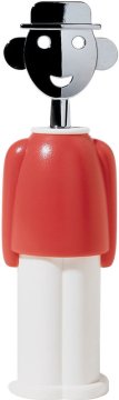 Alessi ALESSANDRO M. Cavatappi ad ala Rosso, Bianco