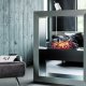Dimplex Furniture BOXX walnut Interno Caminetto freestanding Elettrico Nero 2