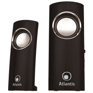 Atlantis Land SoundPower 340 altoparlante Bianco Cablato 2 W