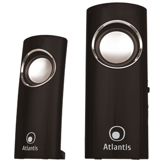 Atlantis Land SoundPower 340 Bianco Cablato 2 W