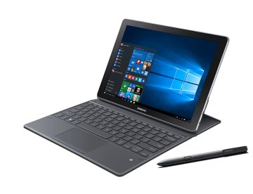 Samsung Galaxy Book SM-W720 128 GB 30,5 cm (12") Intel® Core™ i5 4 GB Wi-Fi 5 (802.11ac) Windows 10 Home Nero, Argento