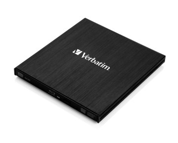 Verbatim External Slimline lettore di disco ottico Blu-Ray RW Nero