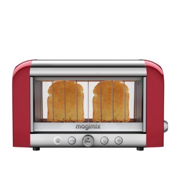 Magimix 11540 tostapane 1450 W Metallico, Rosso