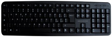 Mediacom Cx2000 tastiera Casa USB QWERTY Nero