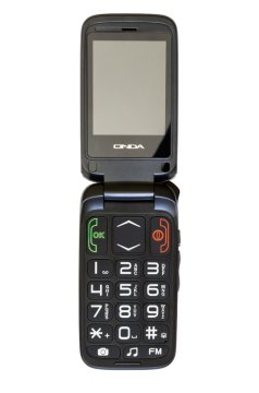 Onda Felice+ 6,1 cm (2.4") Nero Telefono per anziani