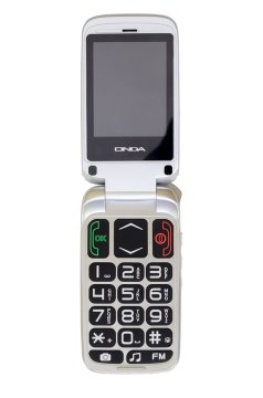 Onda Felice+ 6,1 cm (2.4") Bianco Telefono per anziani