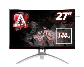 AOC AGON 2 AG272FCX LED display 68,6 cm (27") 1920 x 1080 Pixel Full HD Nero, Argento