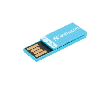 Verbatim Clip-it unità flash USB 16 GB USB tipo A 2.0 Blu