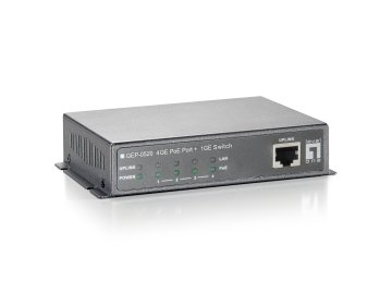 LevelOne GEP-0520 switch di rete Gigabit Ethernet (10/100/1000) Supporto Power over Ethernet (PoE) Nero
