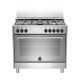 Bertazzoni La Germania Americana AMN905MFESXE cucina Elettrico Gas Stainless steel B 2