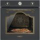 Smeg SFP750AOPZ forno 65 L Antracite, Ottone 2