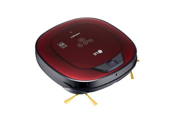 LG VSR8600RR aspirapolvere robot 0,6 L Senza sacchetto Rosso