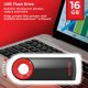 SanDisk Cruzer Dial unità flash USB 16 GB USB tipo A 2.0 Nero, Rosso 10