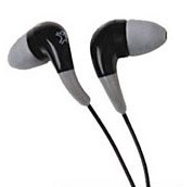 XtremeMac FS1 High Definition Earphones - Nero Cuffie Cablato Nero