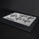 Smeg PXL675L piano cottura Acciaio inox Da incasso Gas 5 Fornello(i) 5