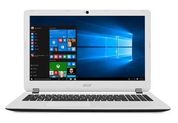 Acer Aspire ES1-523-24VX Computer portatile 39,6 cm (15.6") HD AMD E E1-7010 4 GB DDR3L-SDRAM 1 TB HDD Wi-Fi 5 (802.11ac) Windows 10 Home Nero, Bianco