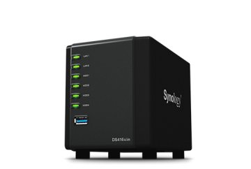 Synology DiskStation DS416slim NAS Desktop Marvell Armada 385 88F6820 0,5 GB DDR3 0 TB DiskStation Manager Nero