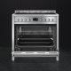Smeg A1-9 cucina Elettrico Gas Acciaio inox 5