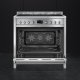 Smeg A1-9 cucina Elettrico Gas Acciaio inox 10