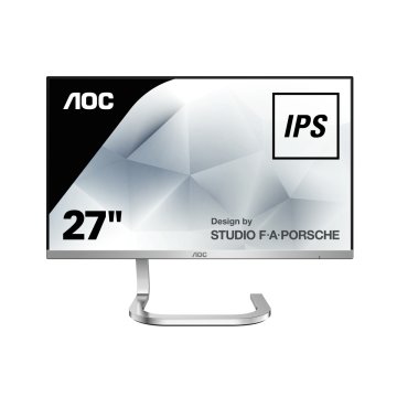 AOC PDS271 Monitor PC 68,6 cm (27") 1920 x 1080 Pixel Full HD LED Argento