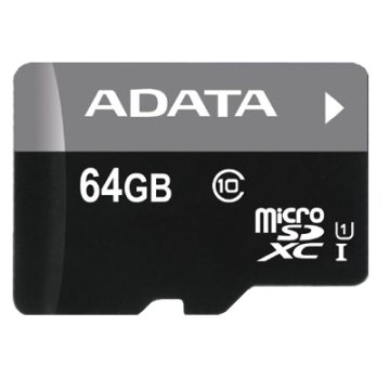 ADATA Micro SDXC 64GB MicroSDXC UHS Classe 10