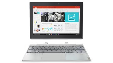 Lenovo Miix 320 Intel Atom® x5-Z8350 Ibrido (2 in 1) 25,6 cm (10.1") Touch screen HD 4 GB DDR3-SDRAM 64 GB eMMC Wi-Fi 5 (802.11ac) Windows 10 Pro Argento