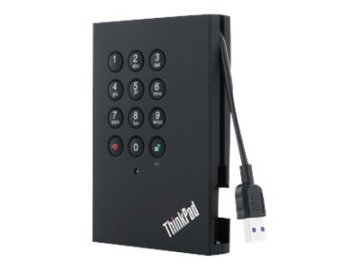 Lenovo 4XB0K83868 disco rigido esterno 2 TB 5400 Giri/min 2.5" USB tipo A 3.2 Gen 1 (3.1 Gen 1) Nero