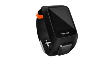 TomTom Cinturino per orologio Multisport (Nero/Arancione)