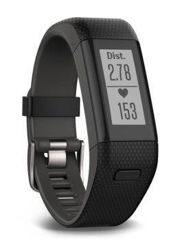 Garmin vívosmart HR+ OLED Braccialetto per rilevamento di attività Nero