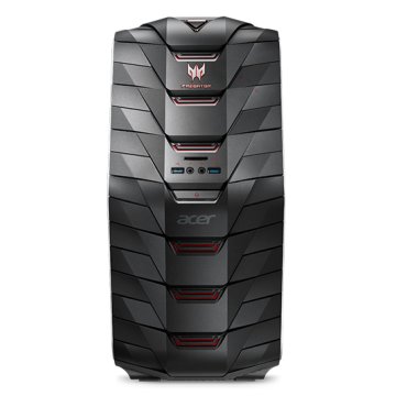 Acer Predator G6-710 Intel® Core™ i7 i7-7700K 16 GB DDR4-SDRAM 1,13 TB HDD+SSD NVIDIA® GeForce® GTX 1070 Windows 10 Home PC Nero, Rosso