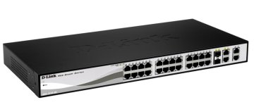 D-Link DES-1210-28 switch di rete Gestito L2 1U Nero