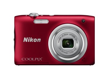 Nikon COOLPIX A100 1/2.3" Fotocamera compatta 20,1 MP CCD 5152 x 3864 Pixel Rosso